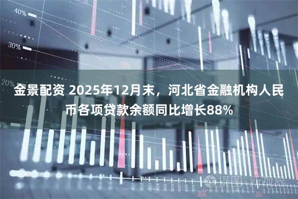 金景配资 2025年12月末，河北省金融机构人民币各项贷款余额同比增长88%