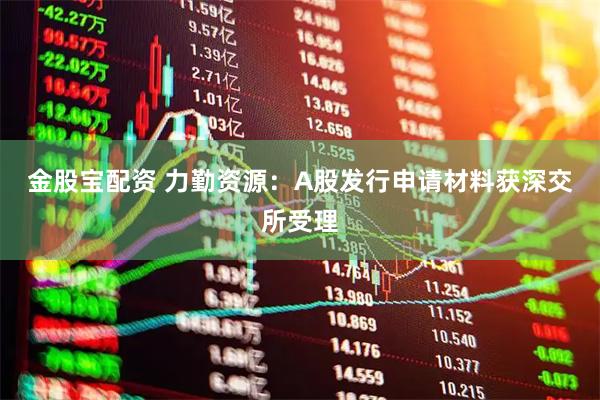 金股宝配资 力勤资源：A股发行申请材料获深交所受理